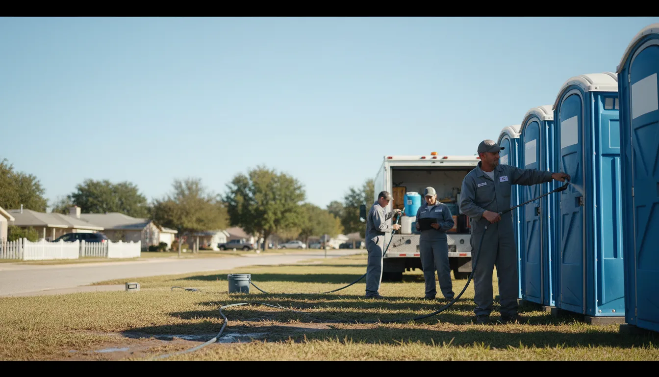Long-Term Portable Toilet Rental in Lexington, OR near me